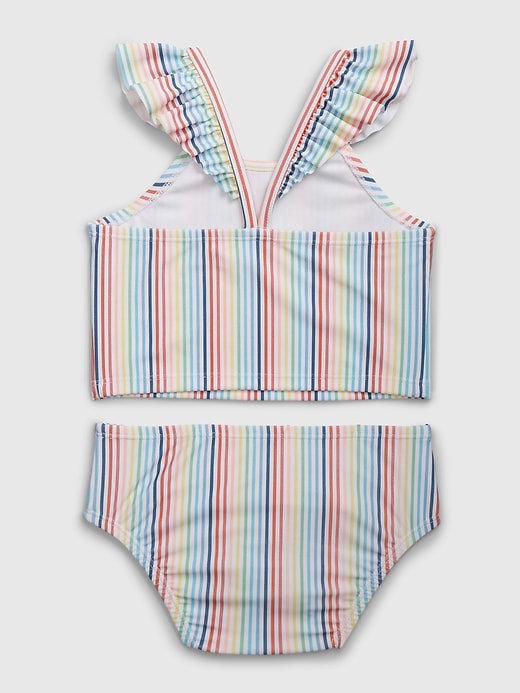 Image number 2 showing, Toddler Rainbow Flutter Swim Two-Piece
