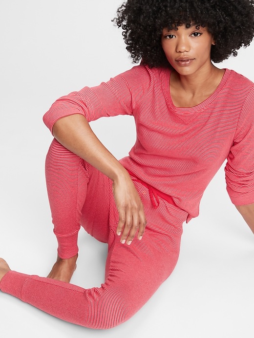 Image number 4 showing, Ribbed Joggers in Modal