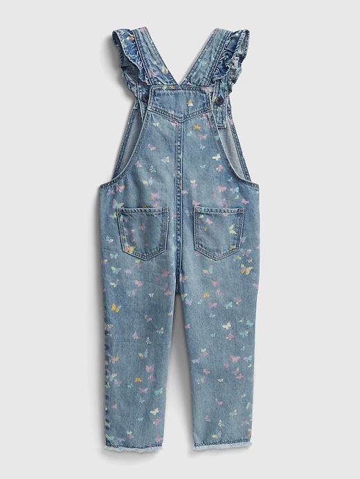 Image number 2 showing, Toddler Ruffle Overalls with Washwell&#153