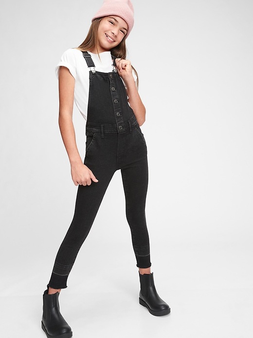 Image number 2 showing, Kids High-Rise Overall Jeggings with Stretch