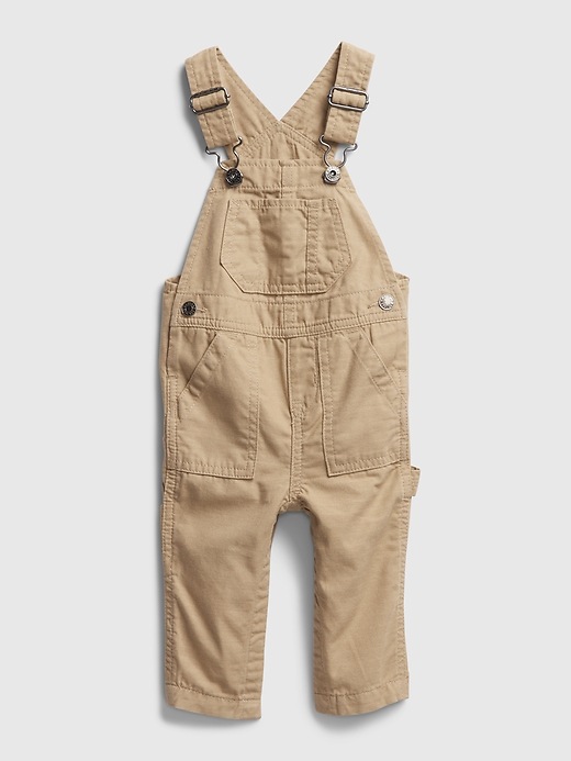 Image number 1 showing, Baby Woven Overalls
