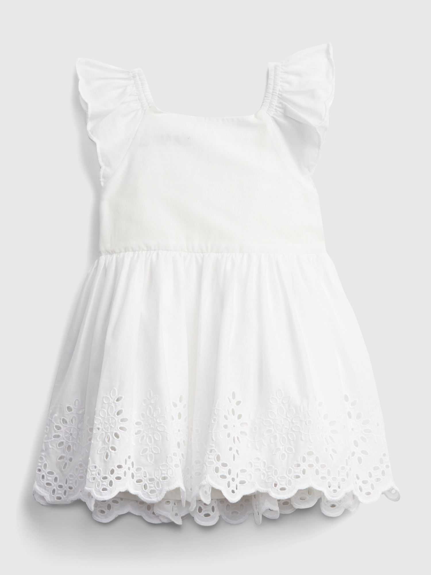baby eyelet dress