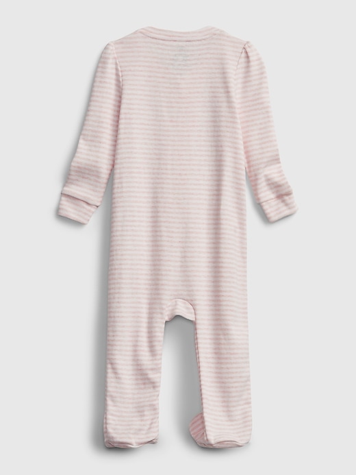 View large product image 2 of 3. Baby First Favorite Stripe One-Piece