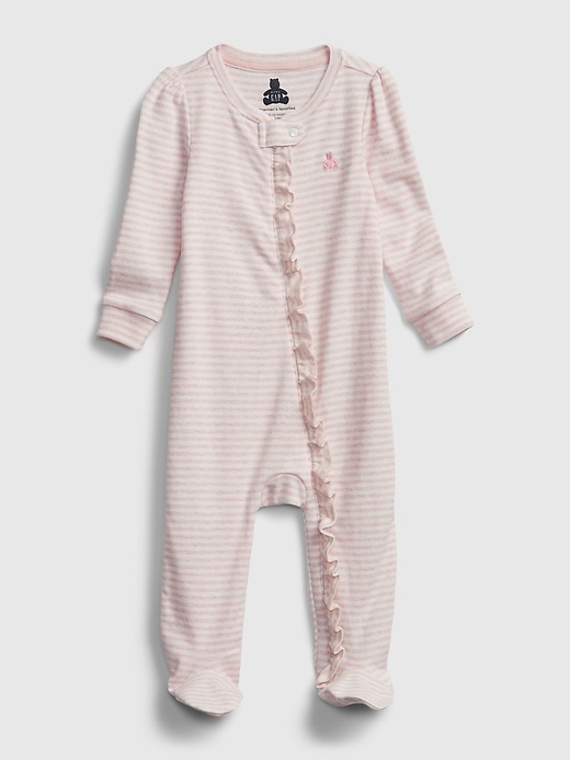 View large product image 1 of 3. Baby First Favorite Stripe One-Piece
