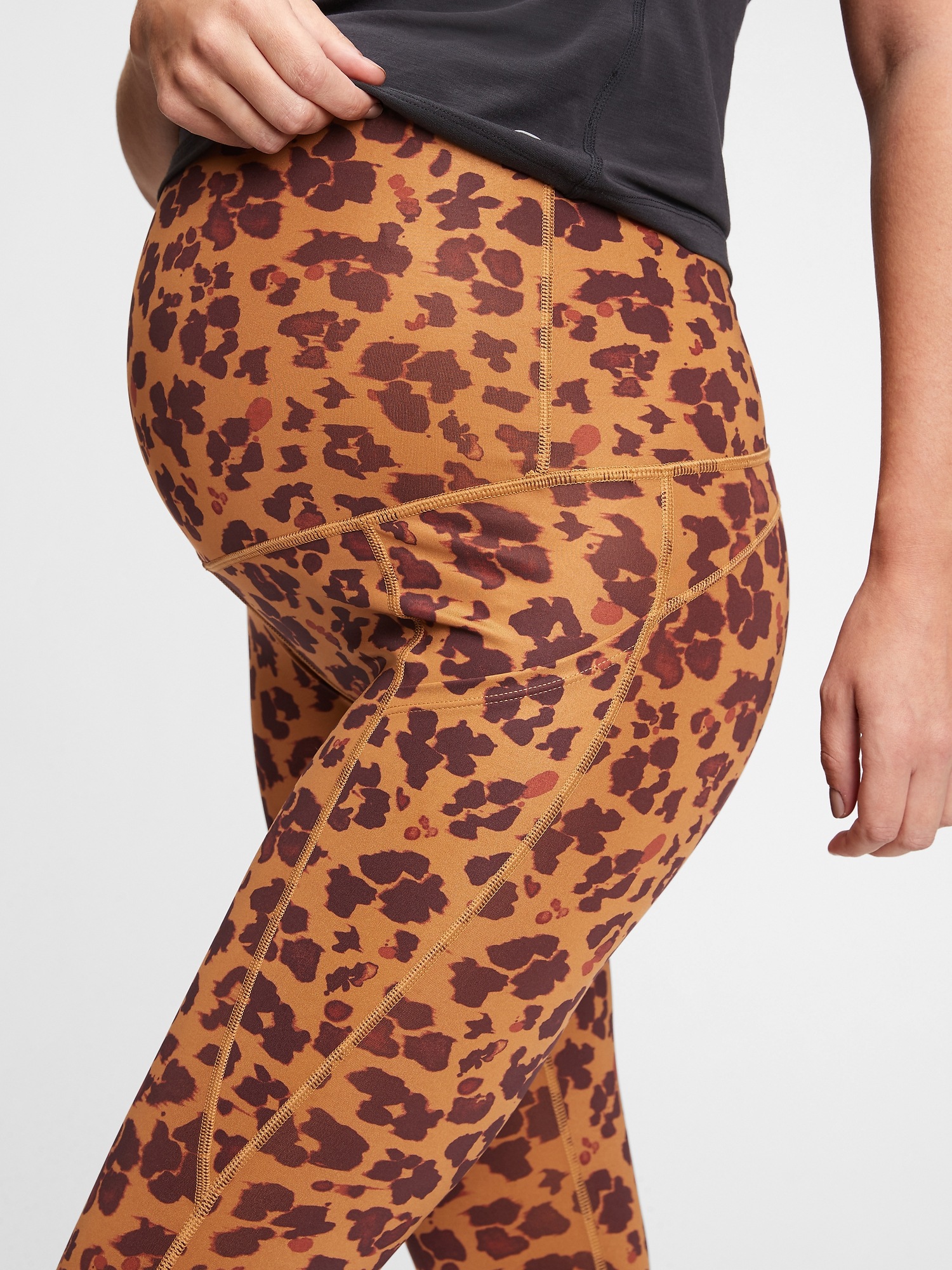 Maternity GapFit Full Panel Blackout 7 