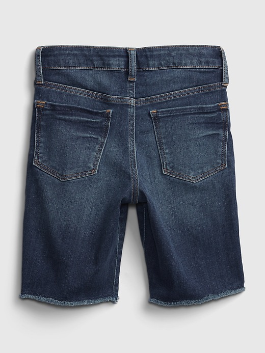 Image number 3 showing, Kids High-Rise Bermuda Shorts with Stretch