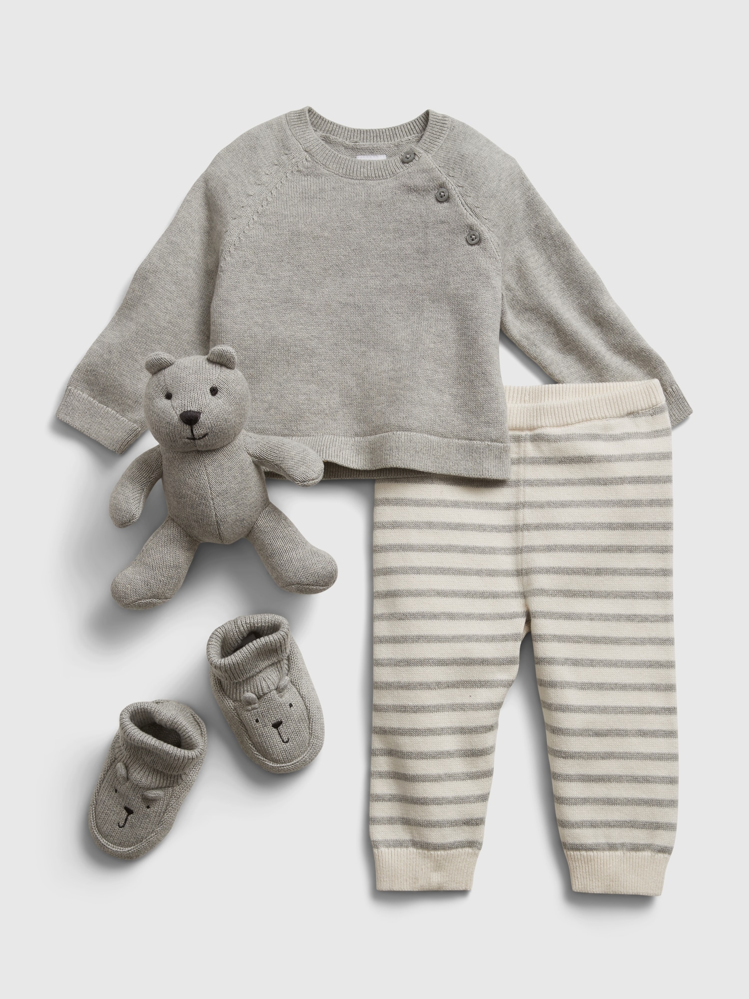 baby gap bear slippers