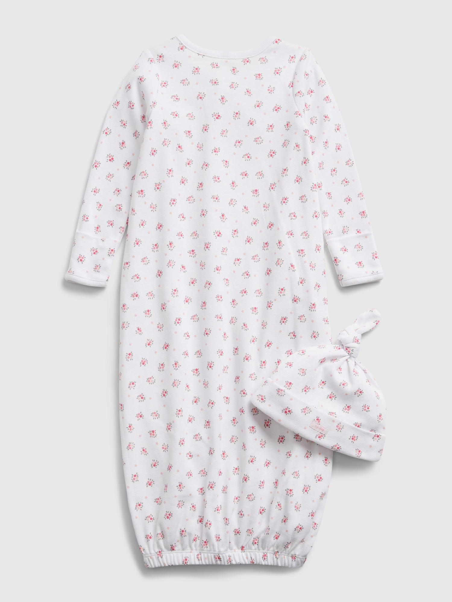 babyGap Floral Print Sleep Gown Set Gap