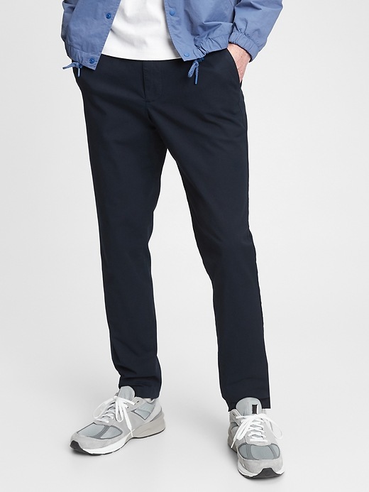 Image number 1 showing, Slim Easy E-Waist Pants in GapFlex