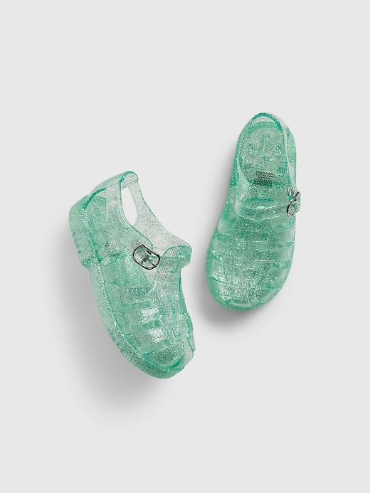 View large product image 1 of 1. Toddler Jelly Sandals