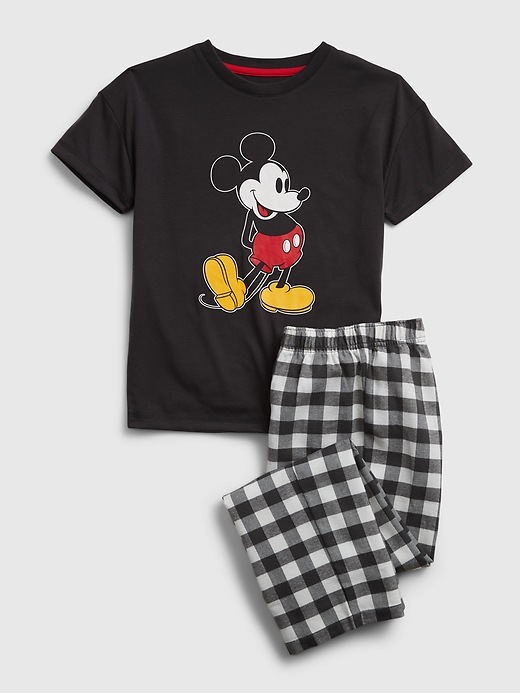 Image number 1 showing, GapKids &#124 Disney Mickey Mouse PJ Set