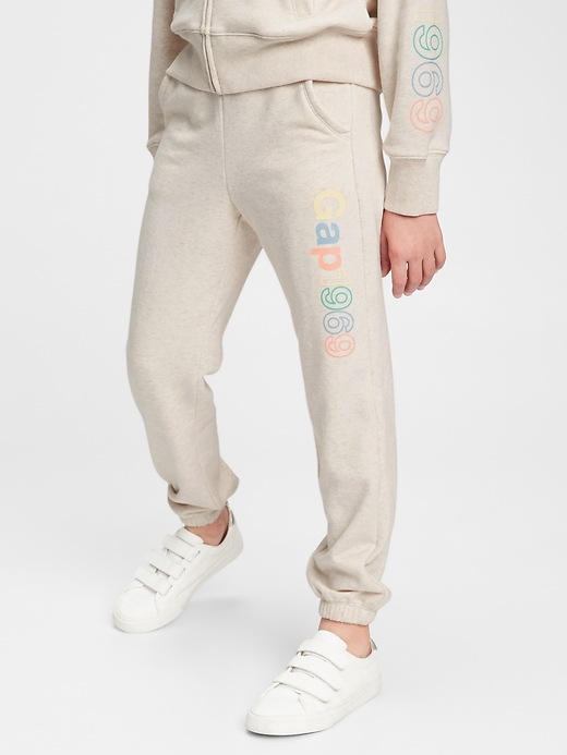 Image number 2 showing, Kids Slouchy Gap Logo Joggers