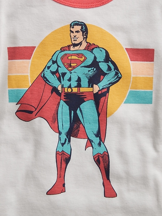 Image number 2 showing, babyGap &#124 DC&#153 Superman 100% Organic Cotton PJ Set