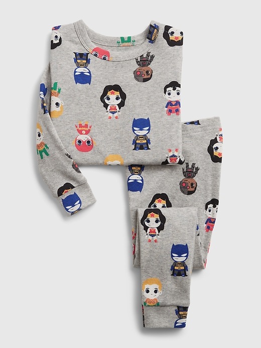 L'image numéro 1 présente Pyjama à imprimé de Super héros babyGap &#124 DC™