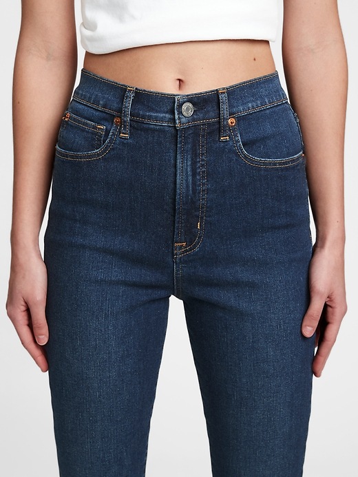 Image number 4 showing, Sky High Rise True Skinny Jeans with Secret Smoothing Pockets