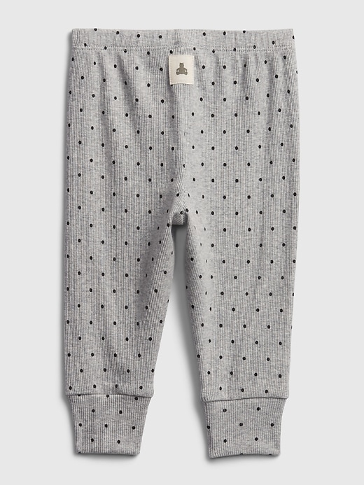 View large product image 2 of 3. Baby 100% Organic Cotton Pull-On Pants