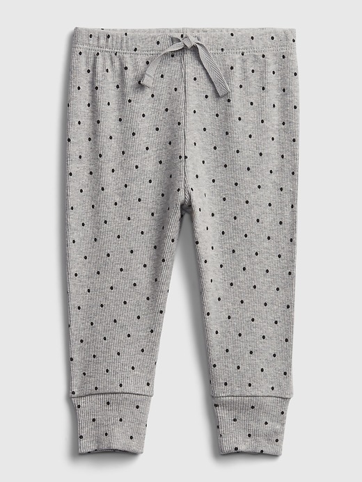 View large product image 1 of 3. Baby 100% Organic Cotton Pull-On Pants
