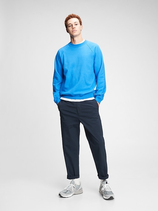 Image number 1 showing, Relaxed Taper E-Waist Pants with GapFlex