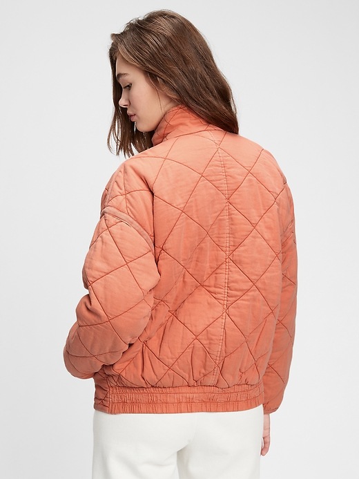 Image number 2 showing, Recycled Quilted Jacket