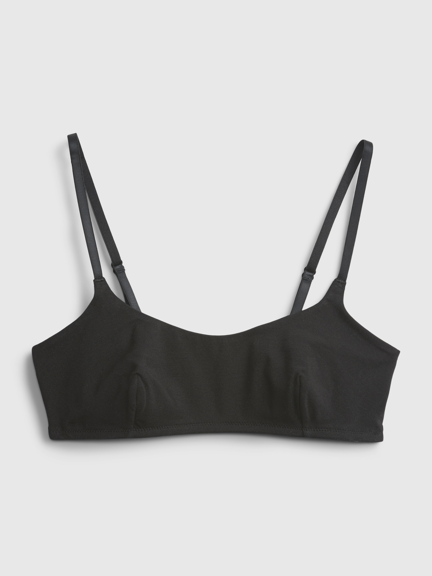 Organic Cotton Scoopneck Bralette Gap