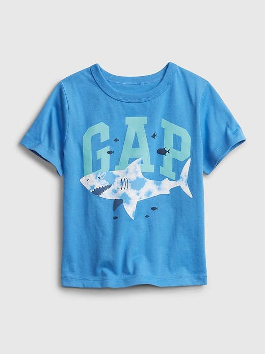 View large product image 1 of 1. Toddler 100% Organic Cotton Mix and Match Gap Logo T-Shirt