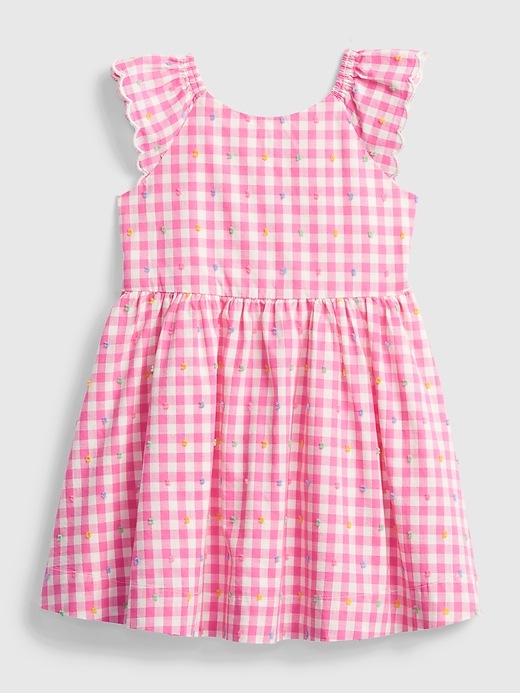 Image number 2 showing, Toddler Gingham Print Dress