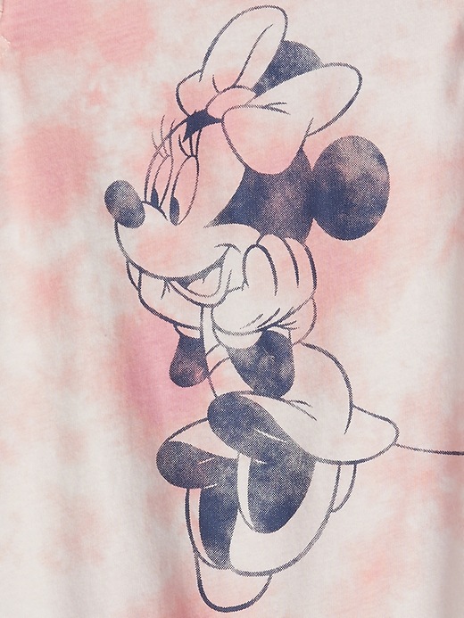 Image number 3 showing, babyGap &#124 Disney Minnie Mouse Tie-Dye Shorty One-Piece