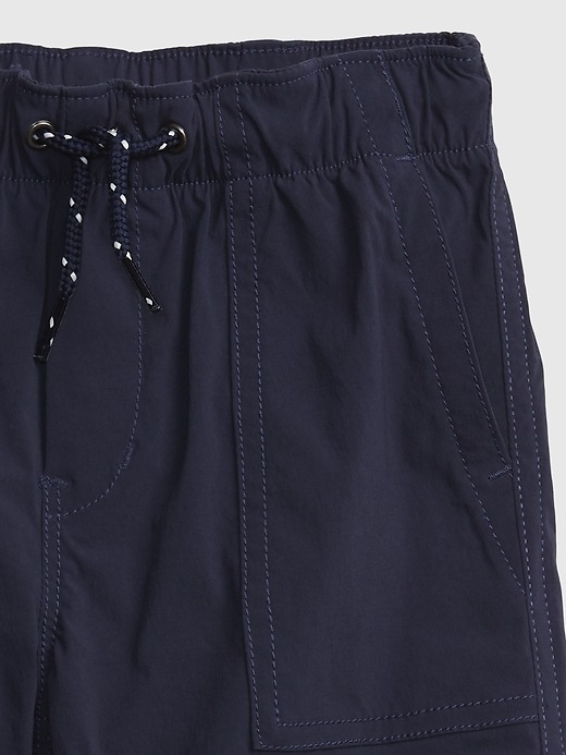 Image number 3 showing, Toddler Hybrid Pull-On Shorts with QuickDry