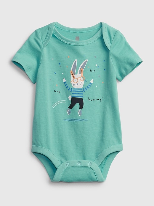 Image number 4 showing, Baby 100% Organic Cotton Mix and Match Bodysuit