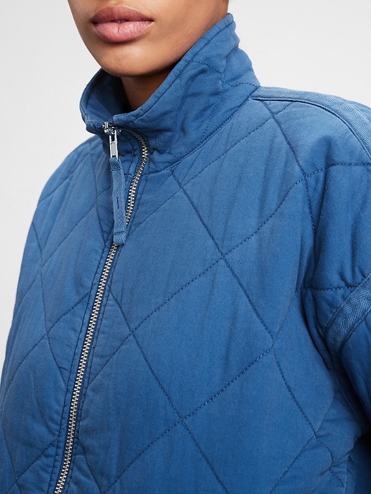 Image number 5 showing, Recycled Quilted Jacket