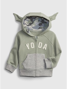 Baby \u0026 Toddler Star Wars Yoda Hoodie | Gap