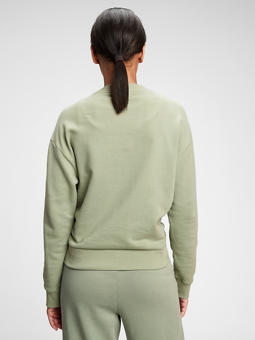 Image number 2 showing, Vintage Soft Twist-Front Crewneck Sweatshirt