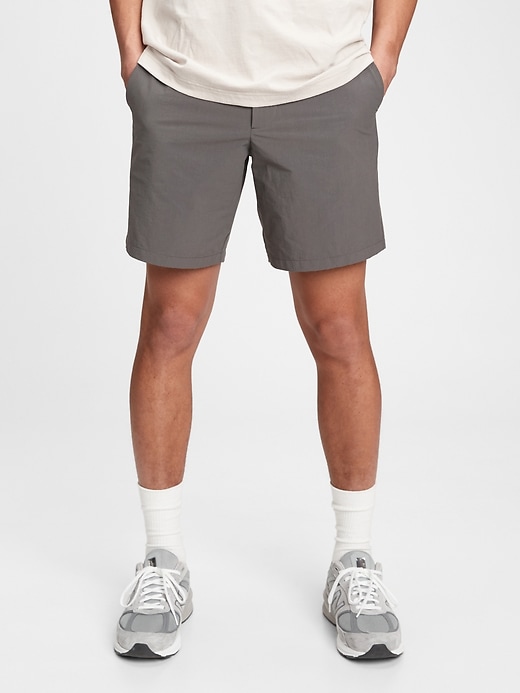 View large product image 1 of 1. 8" Recycled Tech Shorts with GapFlex