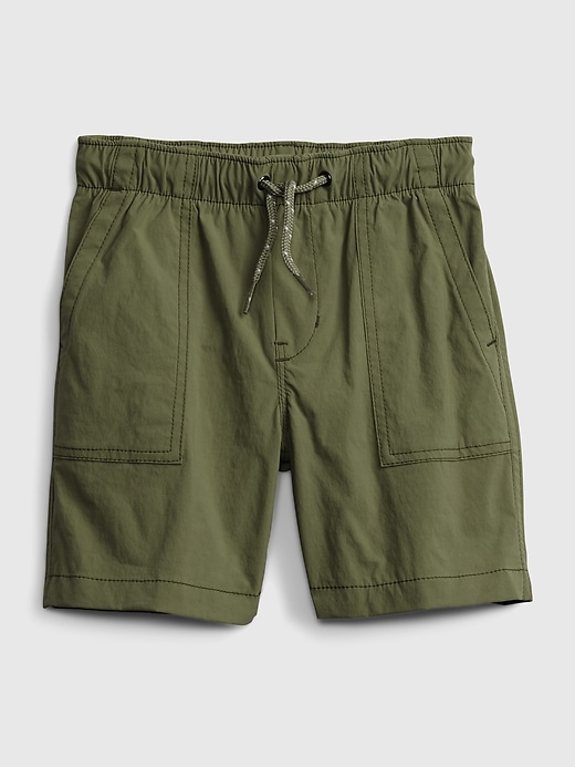 Image number 5 showing, Toddler Hybrid Pull-On Shorts with QuickDry