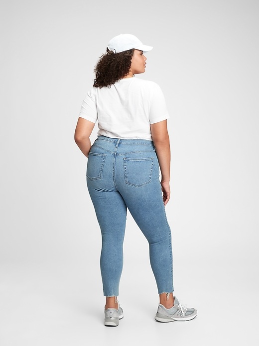 Image number 7 showing, High Rise True Skinny Jeans with Secret Smoothing Pockets