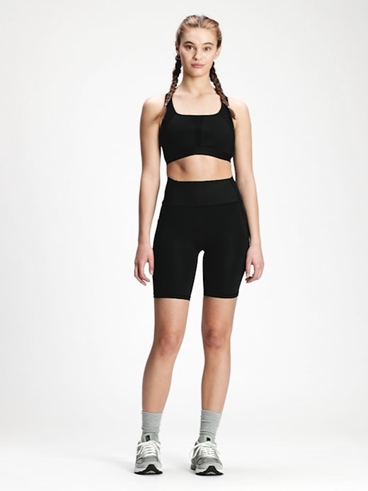 Black Textured Sports Bra – Livfit Activewear