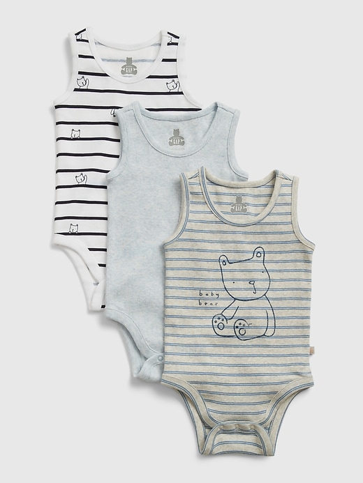 Image number 1 showing, Baby Brannan Bear Bodysuit (3-Pack)