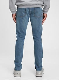 Shop Men BLACKWASH1 Slim GapFlex Soft Wear Jeans with Washwell - 32W/30L -  244 AED in KSA