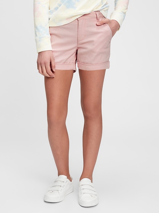 Image number 1 showing, Kids Midi Shorts with Stretch