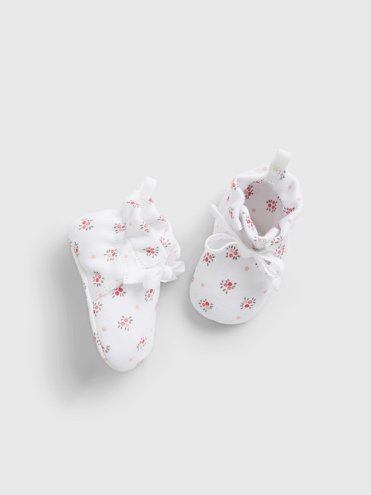 View large product image 1 of 1. Baby First Favorite Print Booties