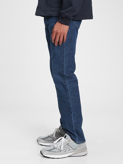 Image number 3 showing, GapFlex Straight Jeans With Washwell&#153