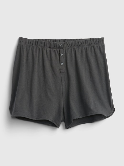 Image number 3 showing, 100% Organic Cotton Pull-On Shorts