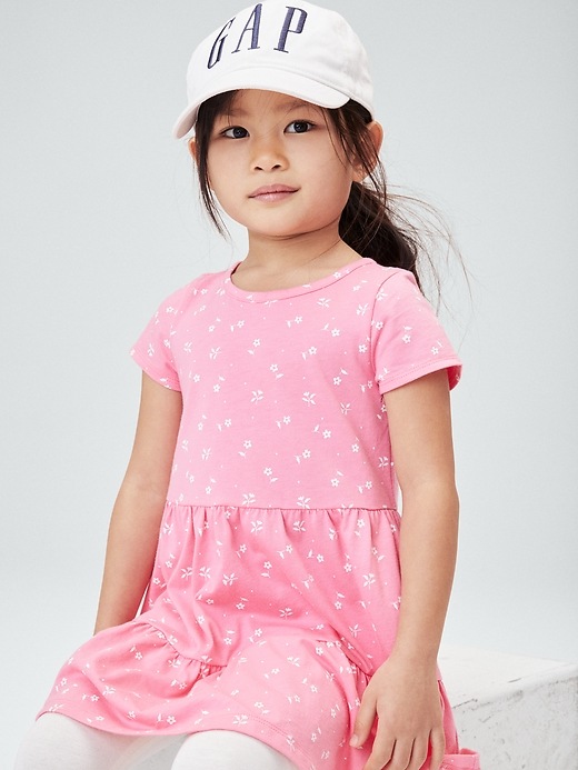 Image number 4 showing, Toddler Tiered Floral Dress