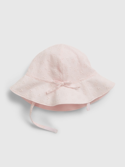 View large product image 1 of 1. Baby Eyelet Bucket Hat