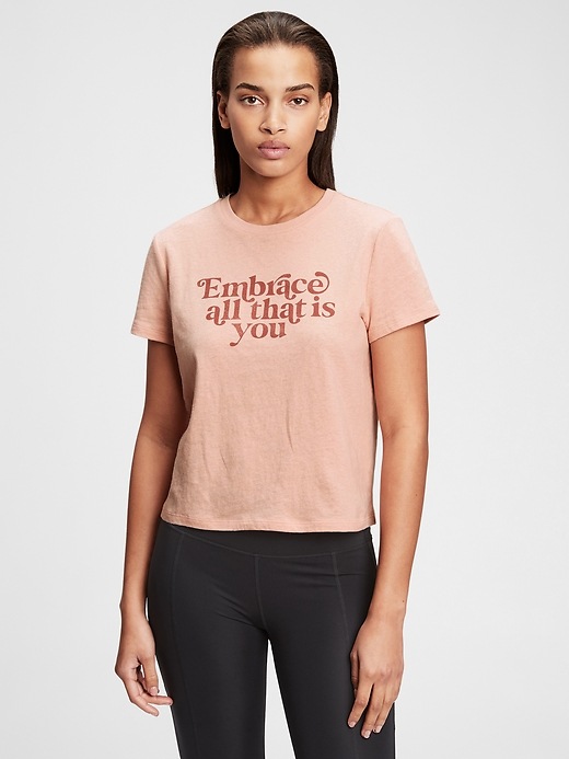 Image number 5 showing, International Womens Day Cropped Graphic T-Shirt