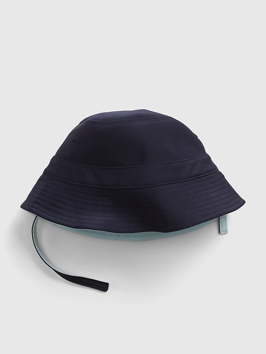 Image number 2 showing, Baby Recycled Reversible Swim Bucket Hat