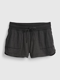 View large product image 6 of 8. GapFit Brushed Tech Jersey Shorts