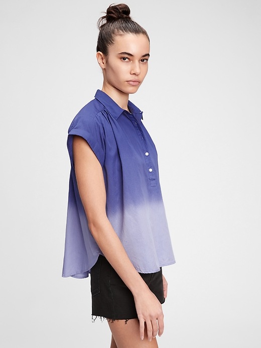 Image number 10 showing, Pleated Popover Top