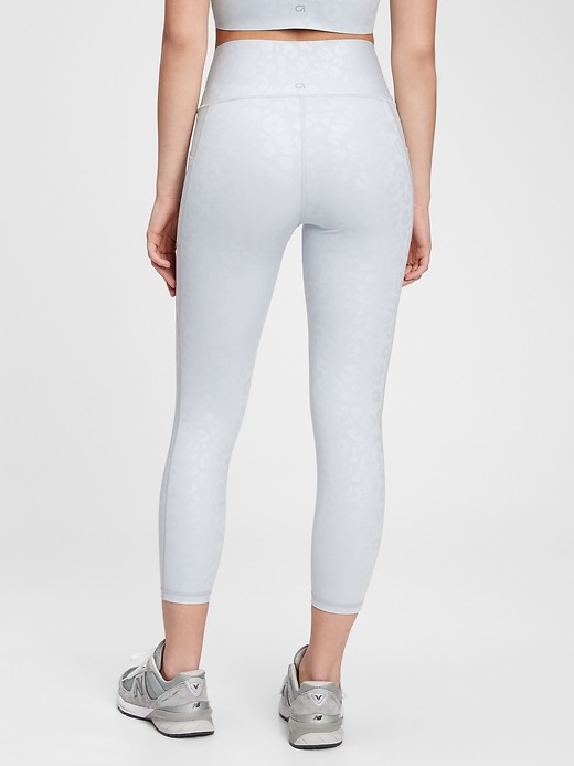 GapFit High Rise Print Pocket 7/8 