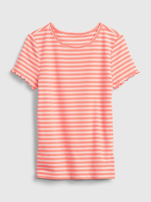 View large product image 1 of 1. Kids Ribbed T-Shirt